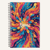 Vibrant Color ノートブック (正面)