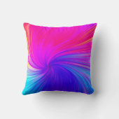 Vibrant Color Aesthetic Pattern Decorative  クッション (裏面)