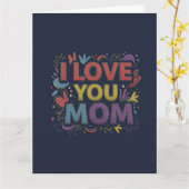 Vibrant Colorful Card / Tarjeta Colores Vibrantes カード (黄色い花)