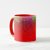 Vibrant Colorful Combo Mug – ぴったりのサイズ、デジタル マグカップ (正面左)