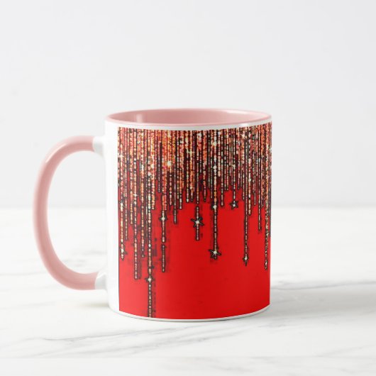 Vibrant Colorful Combo Mug – ぴったりのサイズ、デジタル マグカップ (左)