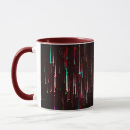 Vibrant Colorful Combo Mug – ぴったりのサイズ、デジタル マグカップ
