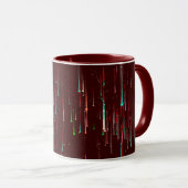 Vibrant Colorful Combo Mug – ぴったりのサイズ、デジタル マグカップ (正面右)