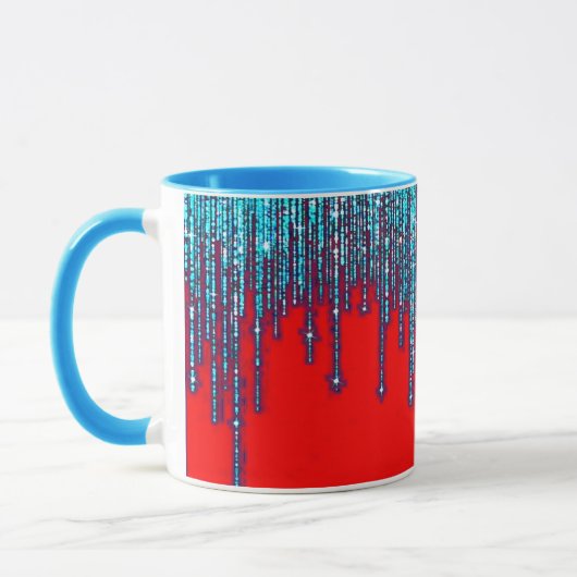 Vibrant Colorful Combo Mug – ぴったりのサイズ、デジタル マグカップ (左)