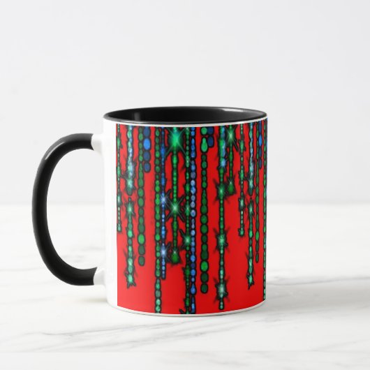 Vibrant Colorful Combo Mug – ぴったりのサイズ、デジタル マグカップ (左)