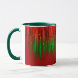 Vibrant Colorful Combo Mug – ぴったりのサイズ、デジタル マグカップ