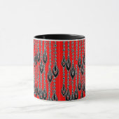 Vibrant Colorful Combo Mug – ぴったりのサイズ、デジタル マグカップ (中央)