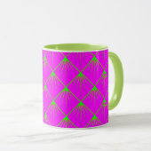 Vibrant Colorful Combo Mug – ぴったりのサイズ、デジタル マグカップ (正面右)