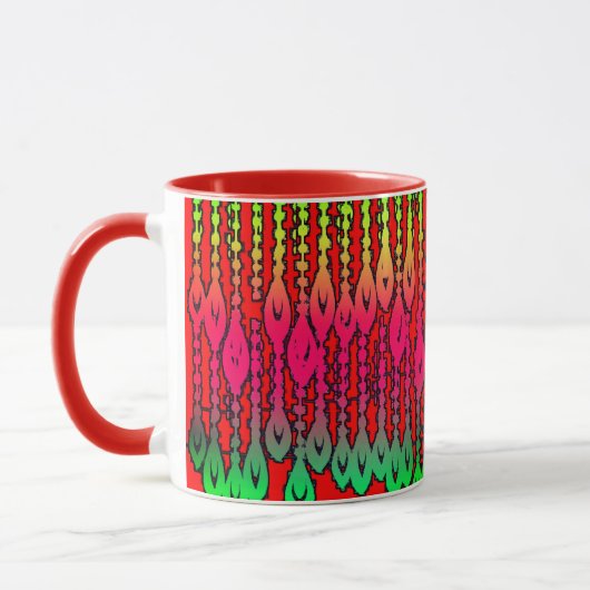 Vibrant Colorful Combo Mug – ぴったりのサイズ、デジタル マグカップ (左)