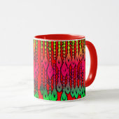 Vibrant Colorful Combo Mug – ぴったりのサイズ、デジタル マグカップ (正面右)