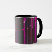 Vibrant Colorful Combo Mug – ぴったりのサイズ、デジタル マグカップ (正面右)