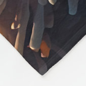 Vibrant Coral Reef Fleece Blanket フリースブランケット (角)