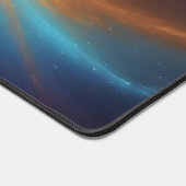 Vibrant Cosmic Supernova Explosion Abstract Space デスクマット (コーナー)