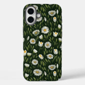 Vibrant Daisy Pattern with Lush Green Accents Case-Mate iPhoneケース (裏面)