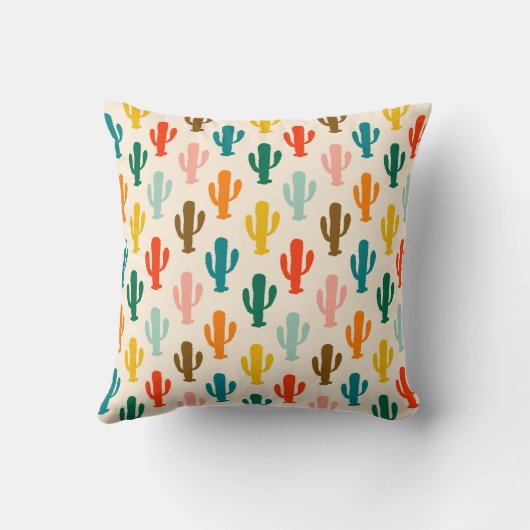 Vibrant Desert Botanical  クッション (裏面)