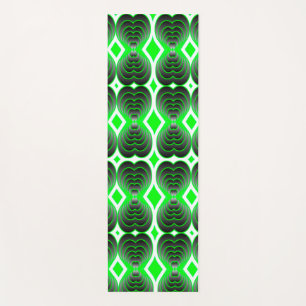 Vibrant Digital Design Yoga Mat – ぴったりのサイズ ヨガマット