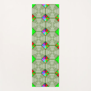Vibrant Digital Design Yoga Mat – ぴったりのサイズ ヨガマット