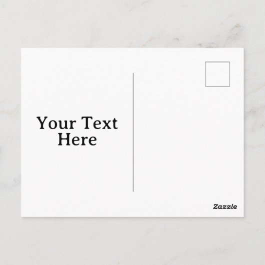 Vibrant Ditsy Flowers Floral Pattern-43785 ポストカード (裏面)