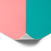 Vibrant Donut with Motivational Text Graphic ポスター (角)