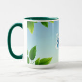 Vibrant Dopamine Eco-Guardians' Embrace マグカップ (左)