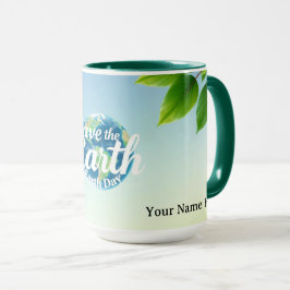 Vibrant Dopamine Eco-Guardians' Embrace マグカップ