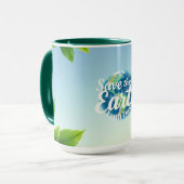 Vibrant Dopamine Eco-Guardians' Embrace マグカップ (正面左)