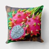 Vibrant Dragon Fruit Beauty Design クッション (裏面)