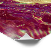 Vibrant Dragon Fruit Lemon Bowl ポスター (コーナー)