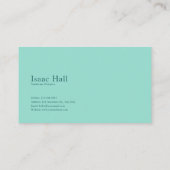 Vibrant Fantasy Earth Globe and Lush Rose Garden 名刺 (裏面)