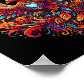 Vibrant Fantasy Pcute Ss Cute Ssnix Mythical Bird  ポスター (角)