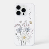 Vibrant field of wildflowers  iPhoneケース (裏面)