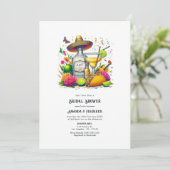 Vibrant Fiesta Let's Taco 'bout a Couple's Shower 招待状 (スタンド正面)