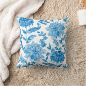 Vibrant floral pattern  クッション (ブランケット)