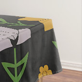 Vibrant Floral Pattern テーブルクロス (インサイチュ)