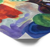 Vibrant Floral Still Life Painting Wall Art ポスター (角)