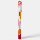 Vibrant Flow | ファンキーなレトロイニシャルモノグラム Case-Mate iPhoneケース (裏面 / 右)