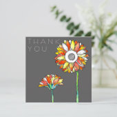 Vibrant flowers サンキューカード (スタンド正面)