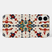 Vibrant Folk Art Medallion Phone Case Case-Mate iPhoneケース (裏面 (横))