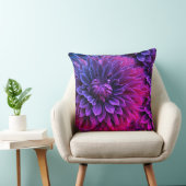 Vibrant Fractal Blossom Art クッション (椅子)