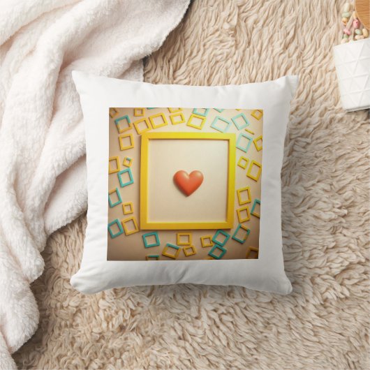 Vibrant Frame Delight クッション (ブランケット)