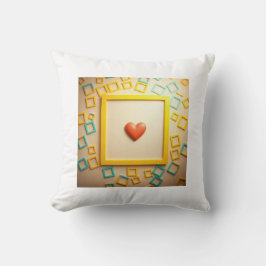 Vibrant Frame Delight クッション