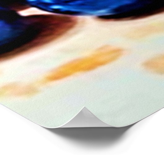 Vibrant Fresh Fruit Delight Design ポスター (角)