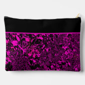 Vibrant Fuchsia Cosmetic Pouch アクセサリーポーチ (裏面)