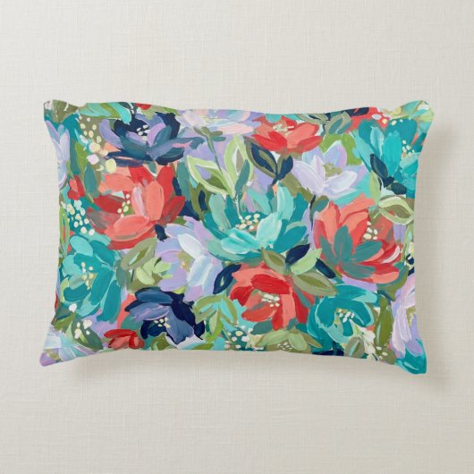Vibrant Garden Symphony アクセントクッション (裏面)