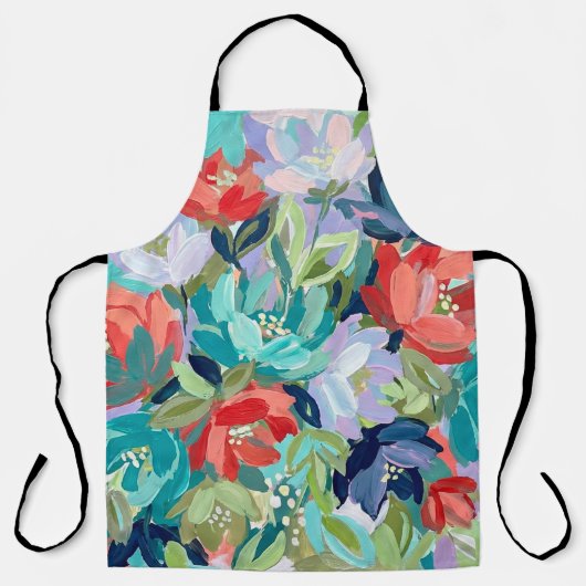 Vibrant Garden Symphony エプロン (正面)