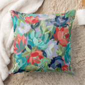 Vibrant Garden Symphony クッション (ブランケット)