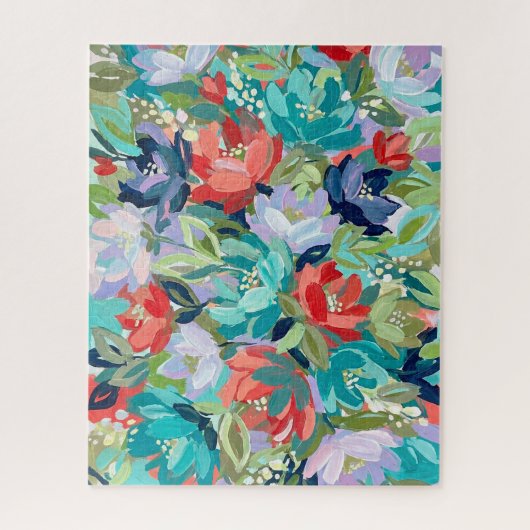 Vibrant Garden Symphony ジグソーパズル (縦)