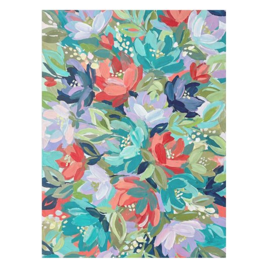 Vibrant Garden Symphony テーブルクロス (正面)