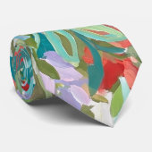 Vibrant Garden Symphony ネクタイ (ロール)
