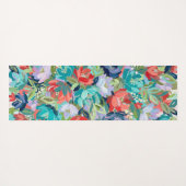 Vibrant Garden Symphony ヨガマット (裏面(横))